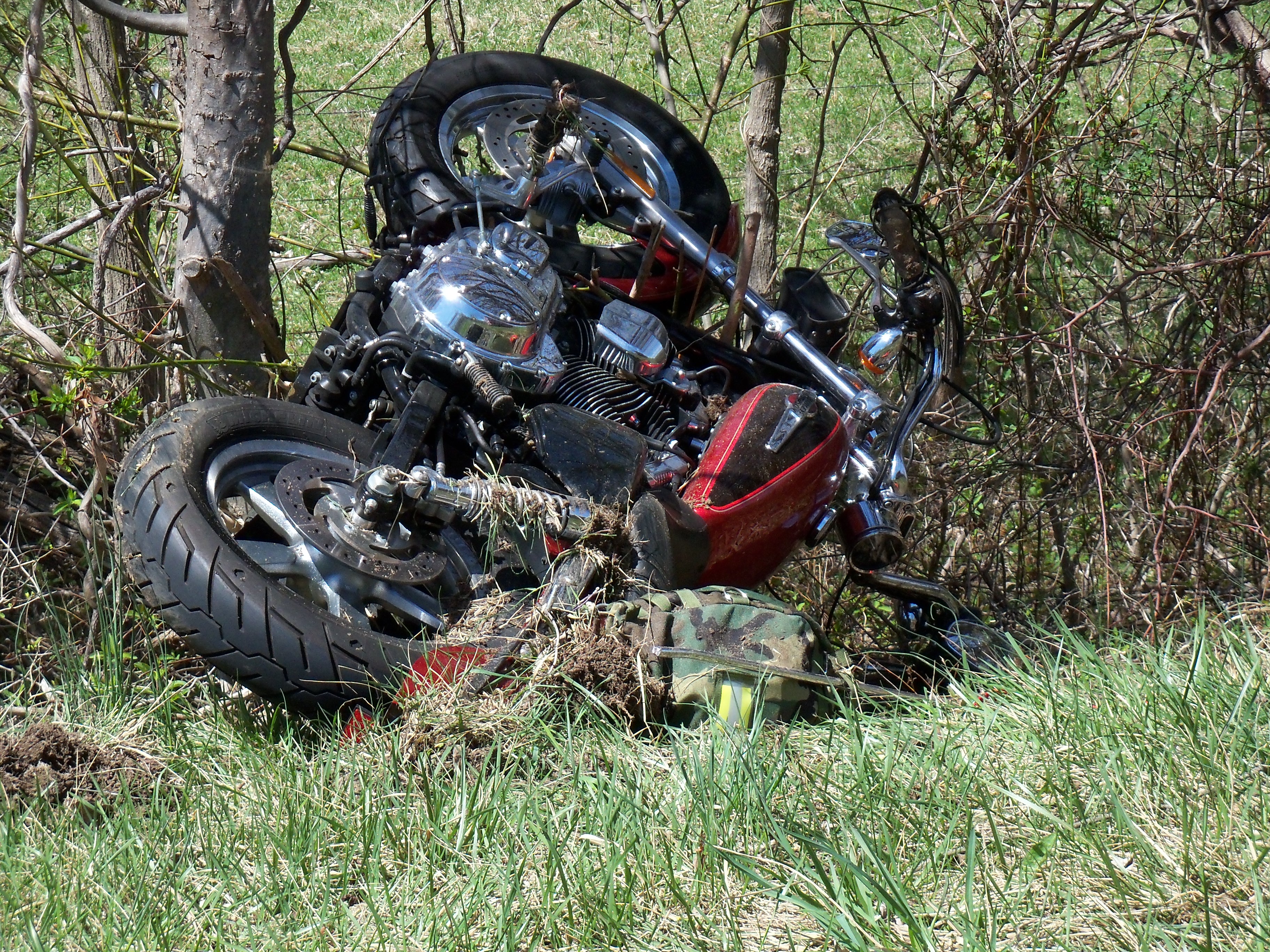 road rash motorcycle accident